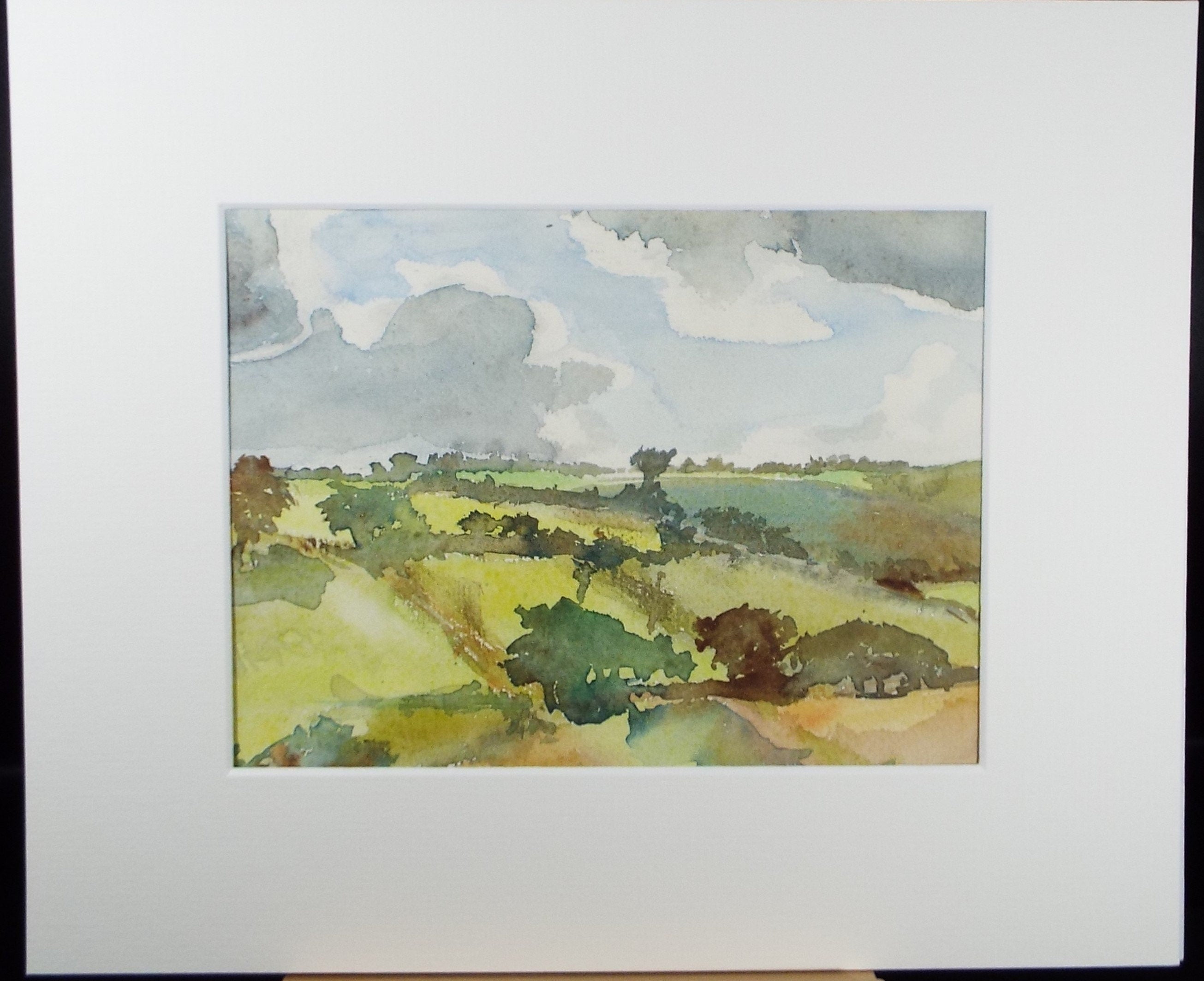 Original Watercolour on Paper, 'Summer Landscape', Leslie Duxbury ARCA (1921-2001), Circa 1950's