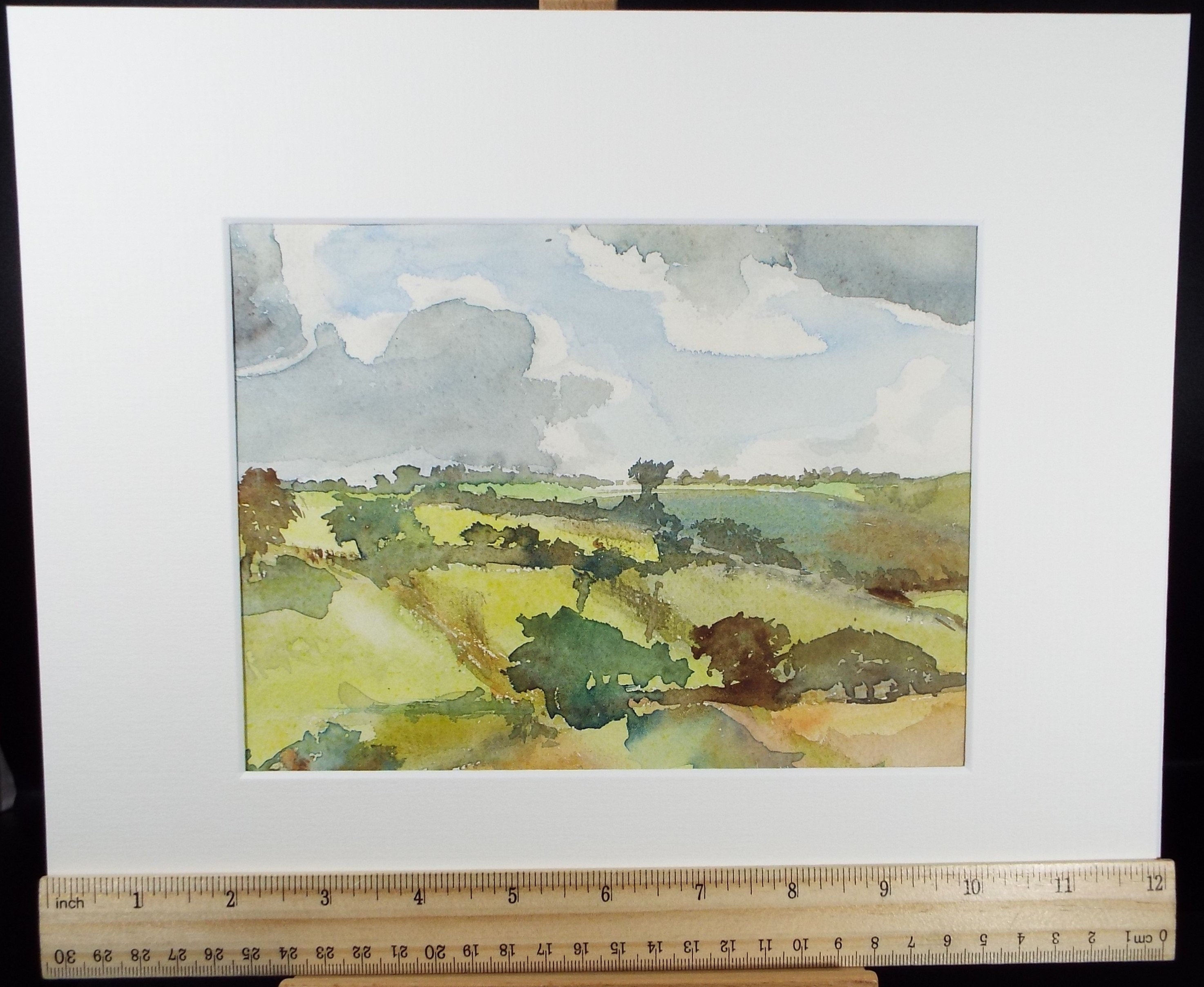 Original Watercolour on Paper, 'Summer Landscape', Leslie Duxbury ARCA (1921-2001), Circa 1950's