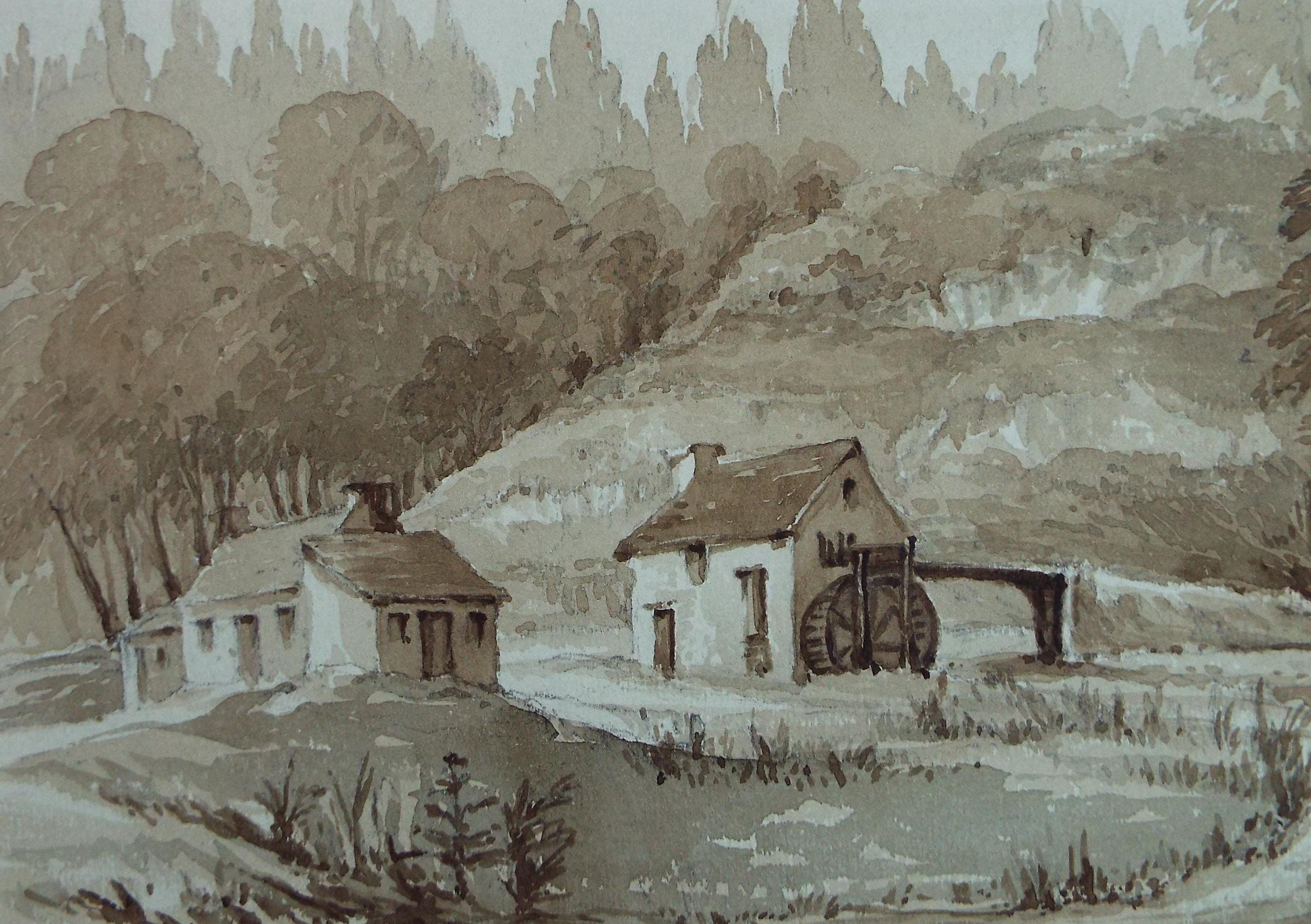 Original Watercolour, 'Jersey', circa 1880's, Artist Unknown