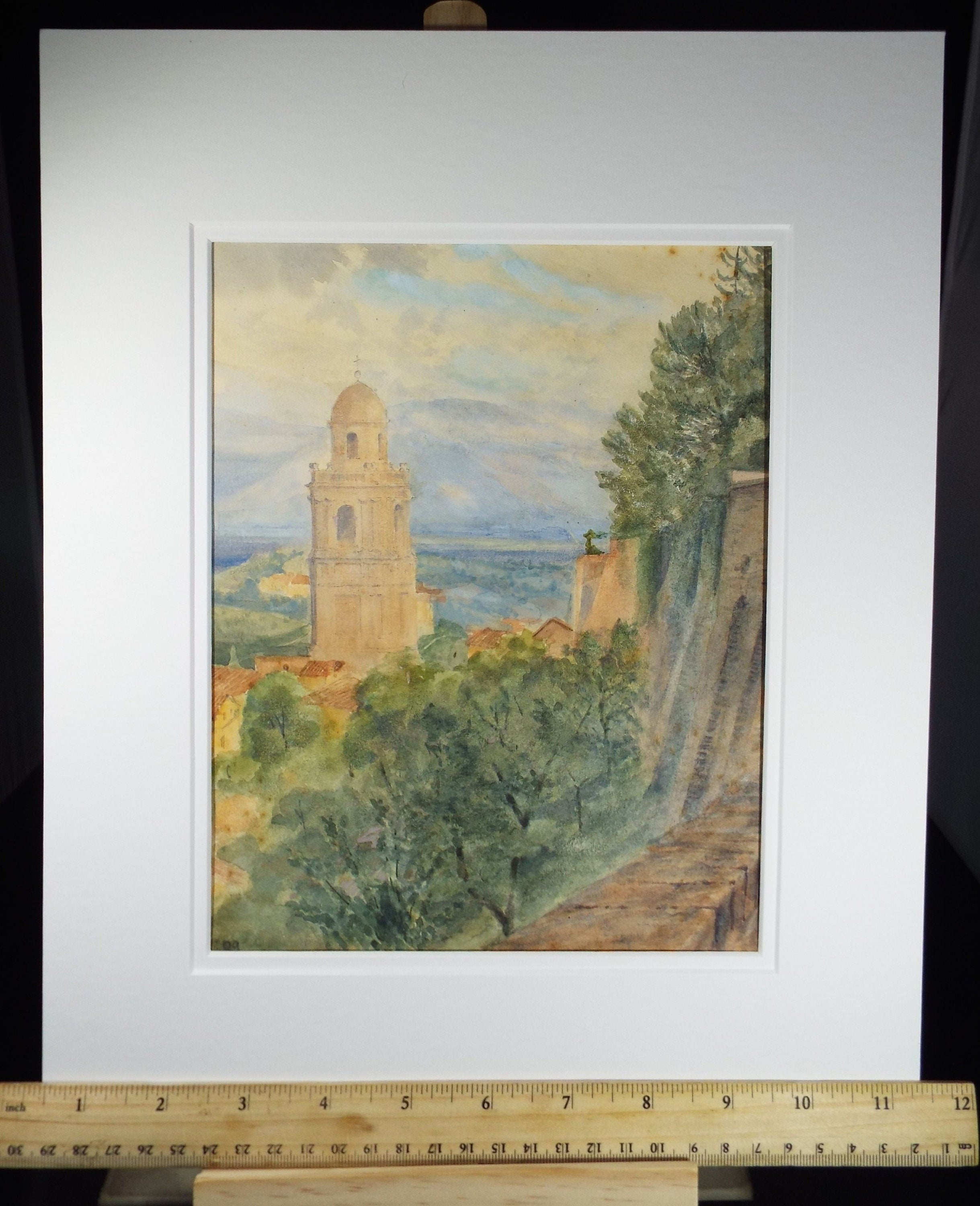 Original Watercolour, 'Puglia', c1910-20, Gabriel Thompson (1861-c1935)