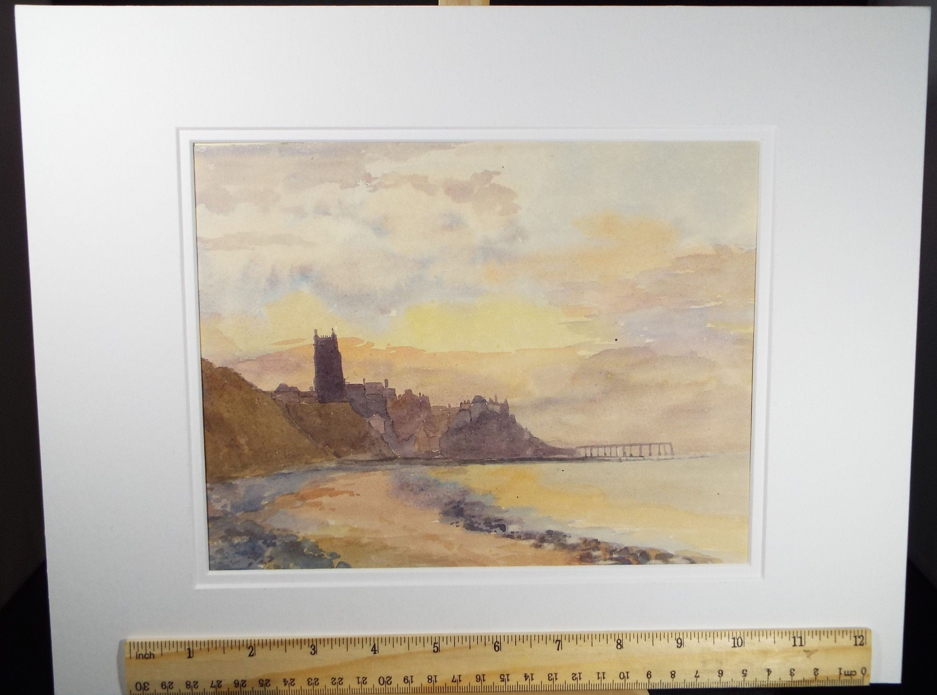 Original Watercolour, late 19th Century , 'Cromer',  Artist Unknown