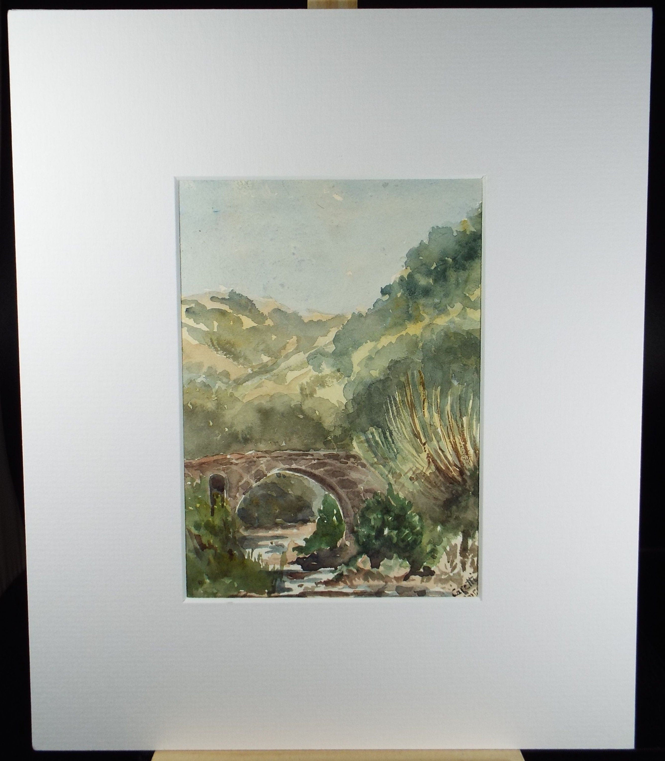 Original Watercolour, 'Italian View, Robert Hay Drummond, Early 20th Century