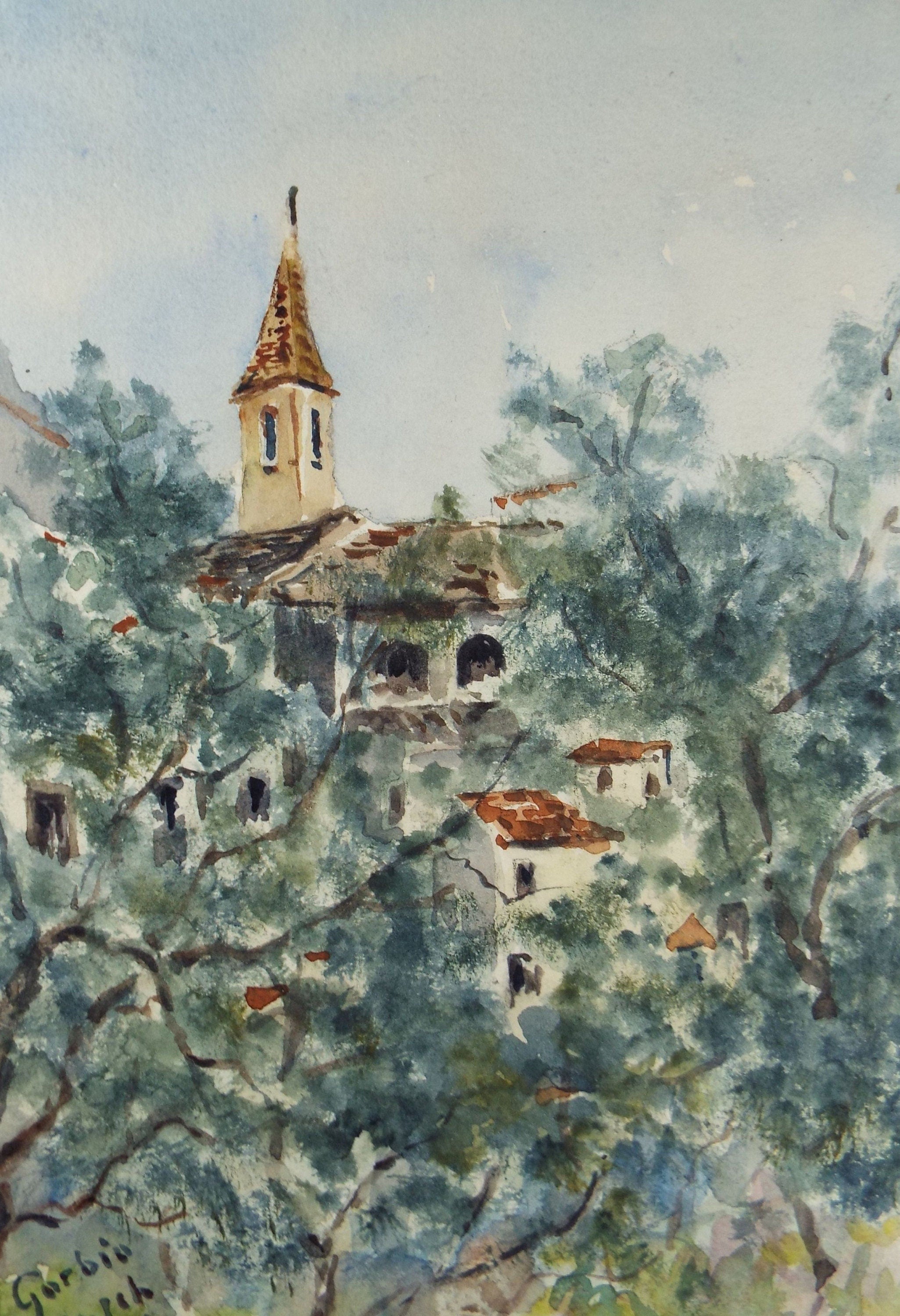 Original Watercolour, 'Garbio', Robert Hay Drummond, Early 20th Century