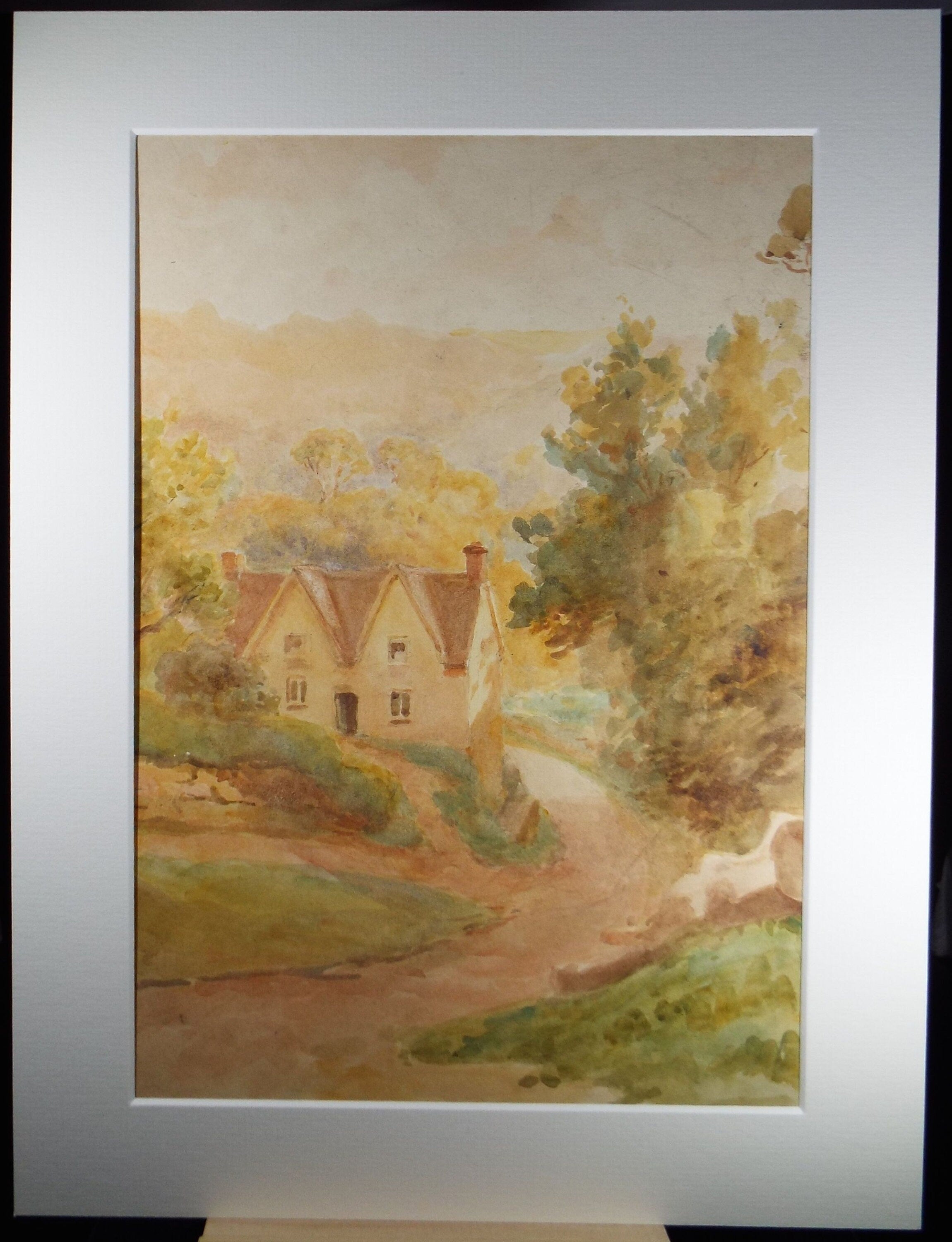 Original Watercolour, 'Country Cottage', Circa 1950's, C R Chase (1898-1988)