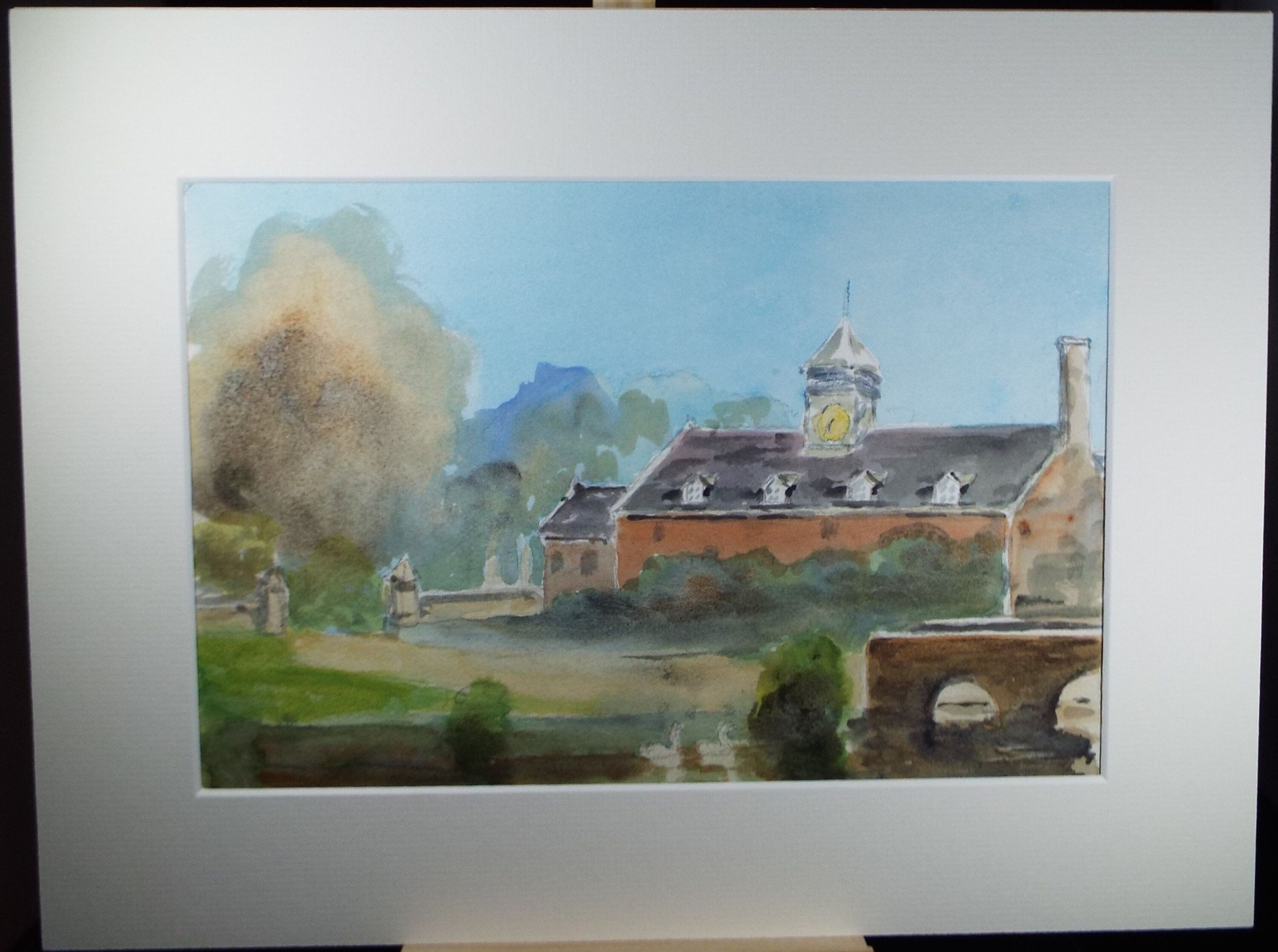 Original Watercolour, 'Baddesley Clinton, Warwickshire', dated 1998, Artist Unknown