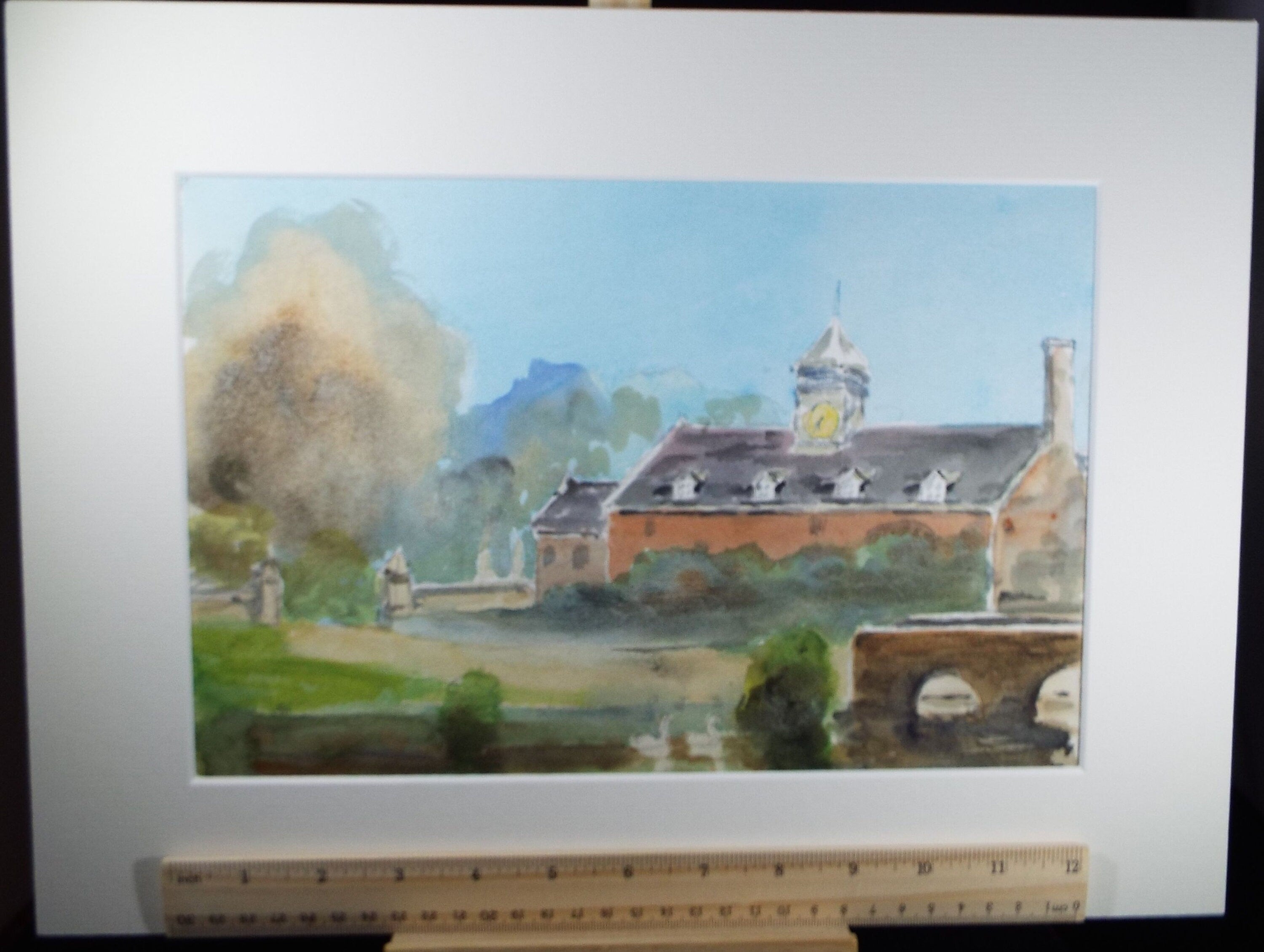 Original Watercolour, 'Baddesley Clinton, Warwickshire', dated 1998, Artist Unknown